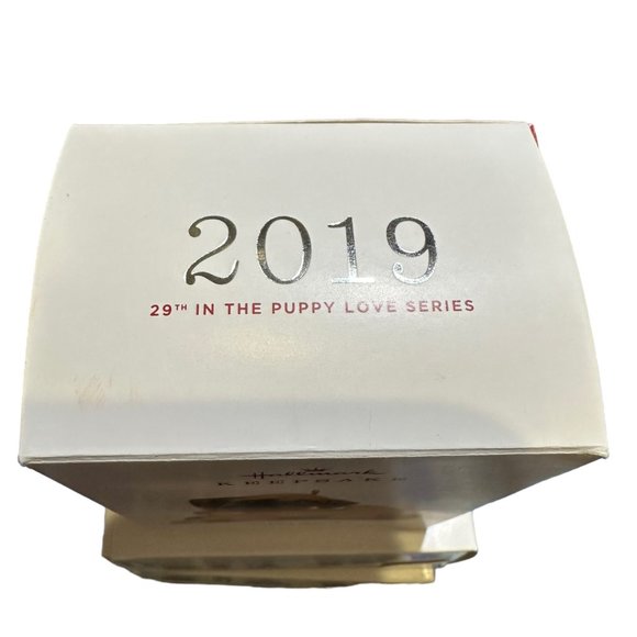 Hallmark Keepsake 2019 Great Dane Puppy Christmas Ornament Puppy Love Series - Picture 3 of 10